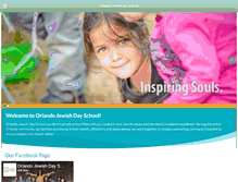 Tablet Screenshot of orlandojewishdayschool.com